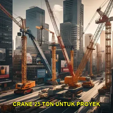 crane 25 ton untuk proyek